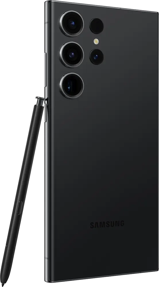 موبايل سامسونج جلاكسي S23 الترا، ثنائي الشريحة ، ذاكرة داخلية 256 جيجابايت ، رامات 12 جيجابايت ، شبكة الجيل الخامس ، فانتوم بلاك