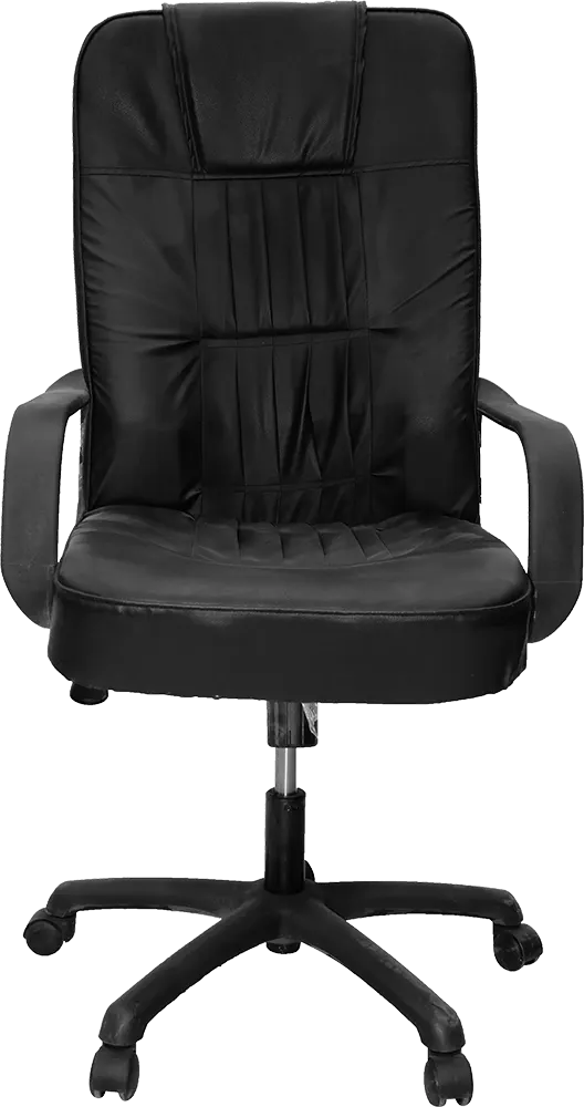 كرسي مكتبي للمدير شبك هيدروليك - أسود