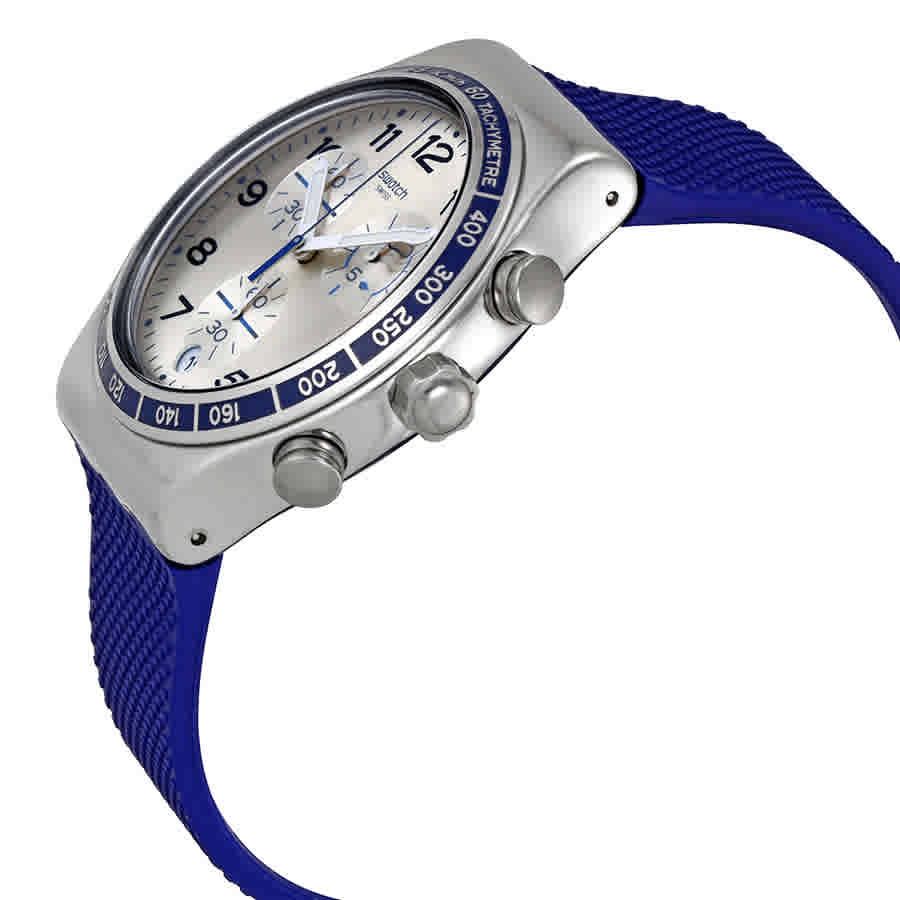 ساعة يد سواتش للرجال  ، عقارب  ، أزرق YVS439