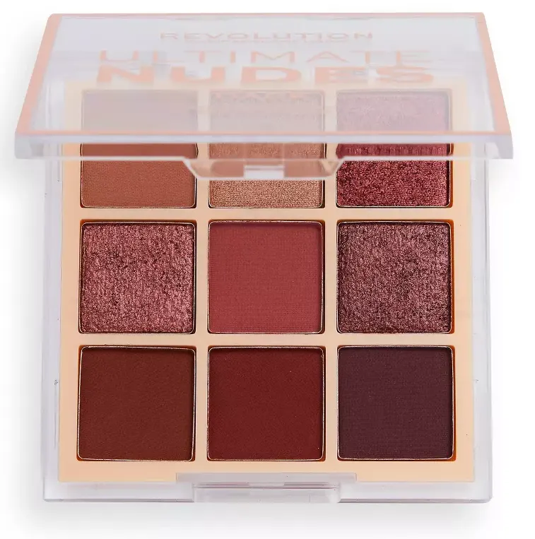 REVOLUTION ULTIMATE NUDES 9C SHADOW PALETTE DARK