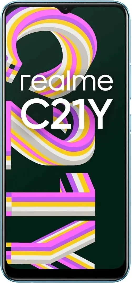 موبايل ريلمي C21Y ثنائي الشريحة ، ذاكرة داخلية 32 جيجابايت، رامات 3 جيجابايت ، شبكة الجيل الرابع إل تي إي، أزرق  سماوي