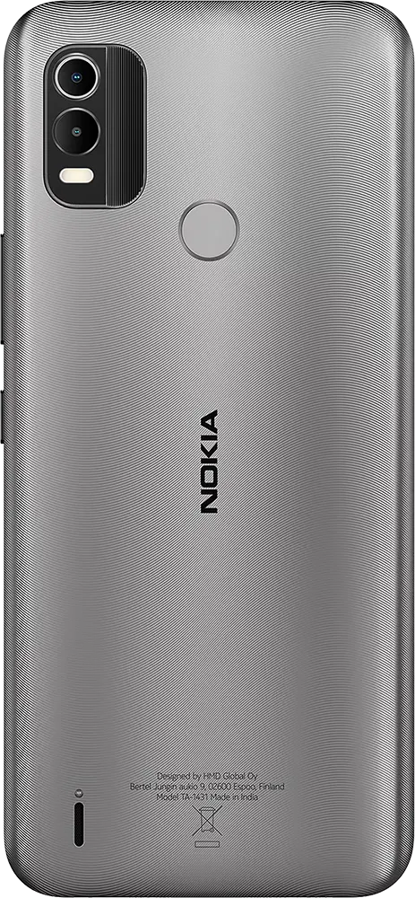 Nokia C21 Plus mobile phone, dual SIM, 64GB internal memory, 3GB RAM, 4G LTE, warm gray