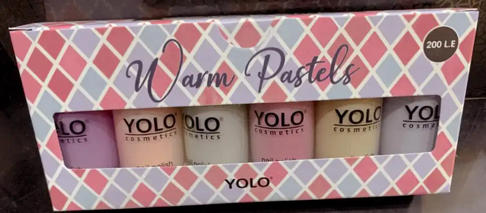 سيت مانكير من يولو 6 الوان باستيل