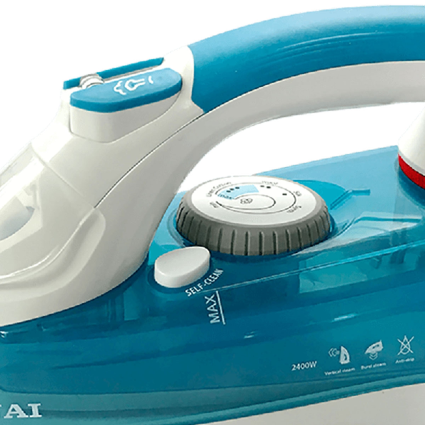 مكواة بخار سوناى 2400 وات ، تركواز، MA-8700