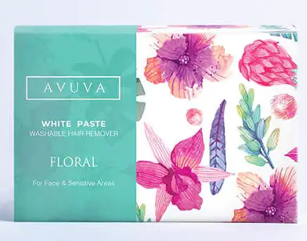 سويت عجينة بيضاء زهور من أﭬوﭬا  100 جم