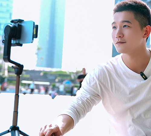 Boya Clip-on Wireless Condenser Microphone, Black, BY-WM3T2-D1