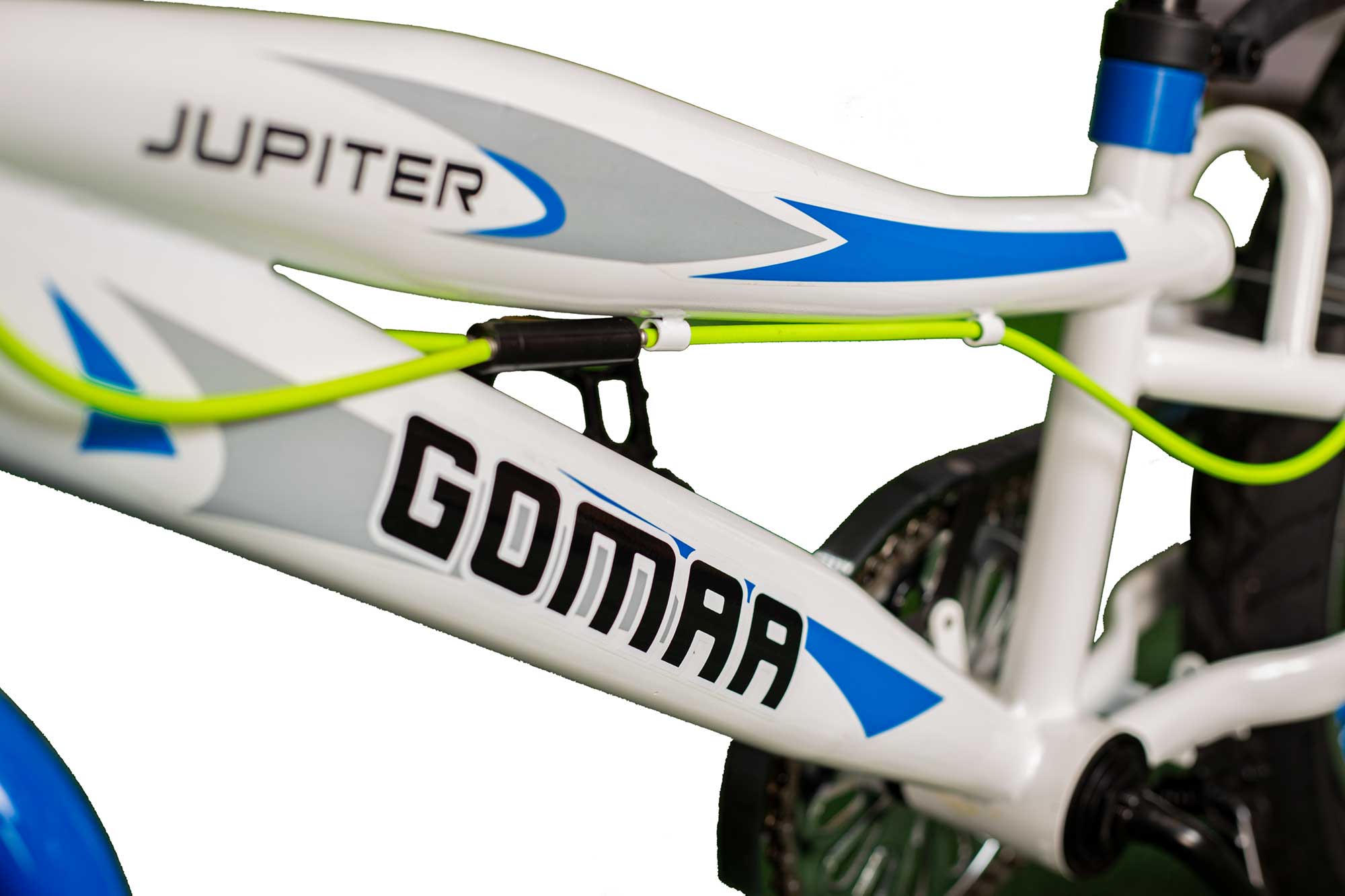 دراجة أطفال جمعة P28AR، أزرق × فضي