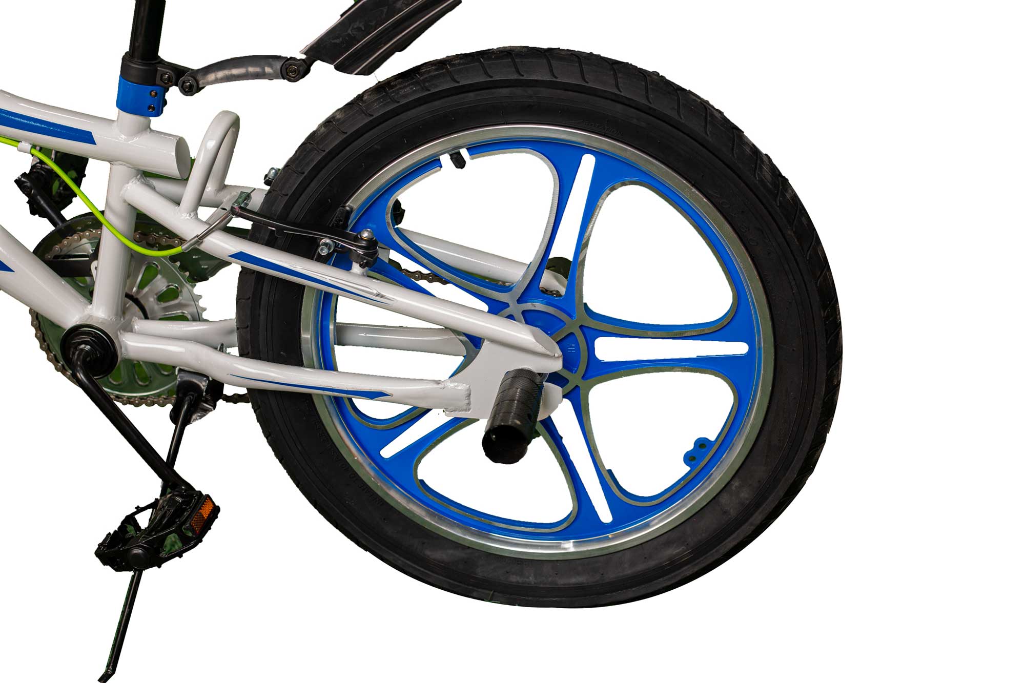 دراجة أطفال جمعة P28AR، أزرق × فضي