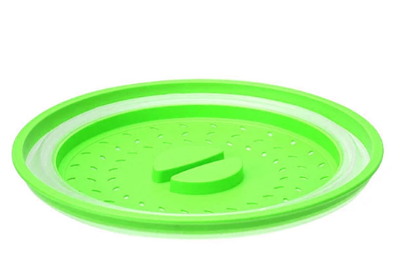 Plastic outer microwave cover - green