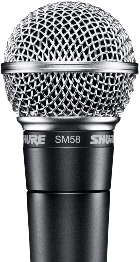 Shure SM.58 Handheld Dynamic Wireless Microphone, Black