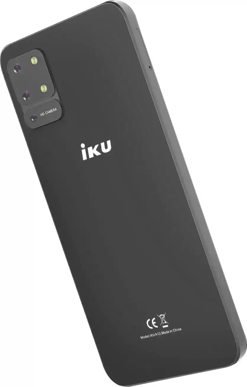 IKU A12 Dual SIM Mobile , 64GB Internal Memory, 4GB RAM, Atomic Gray