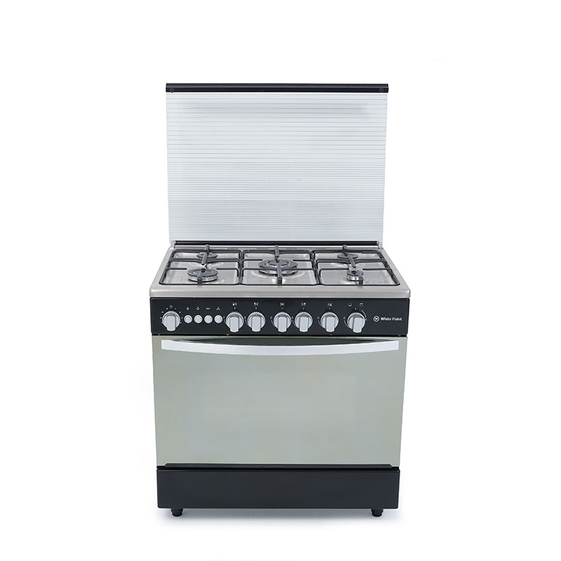 بوتاجاز وايت بوينت، 90×60، 5 شعلة ، أمان كامل، سلفر، WPGC9060BXTFSA