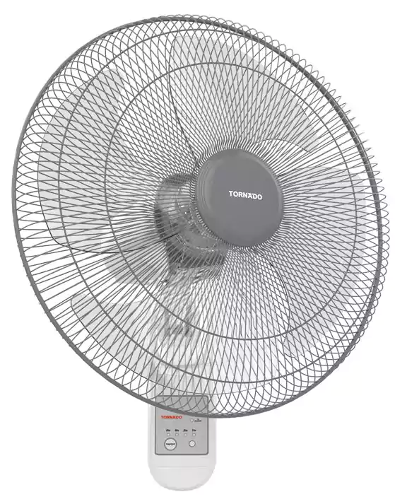 Tornado Wall Fan, 16 Inch, Remote, White, TWF-30