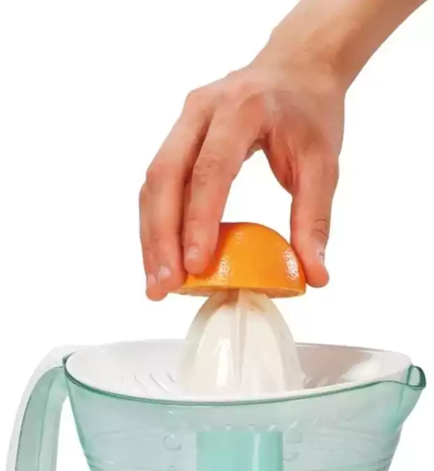 Moulinex Nita Press Orange Juicer, 1 Litre, 25 Watt, White, PC302B10