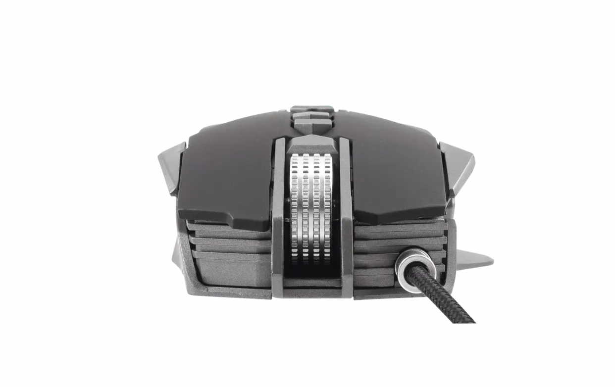 White Shark Gaming Mouse, Wired, 4800 DPI, Black, SHAKA ZULU-MO257 ...