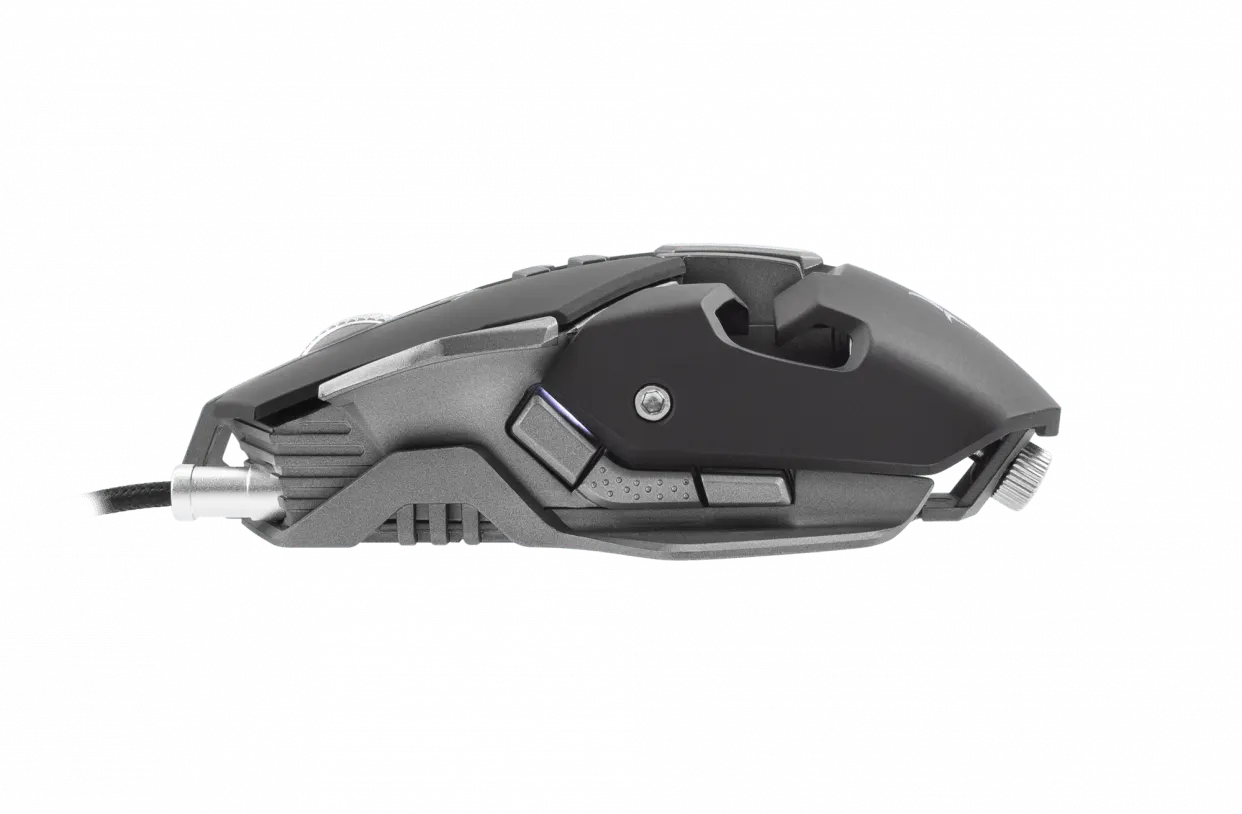 White Shark Gaming Mouse, Wired, 4800 DPI, Black, SHAKA ZULU-MO257