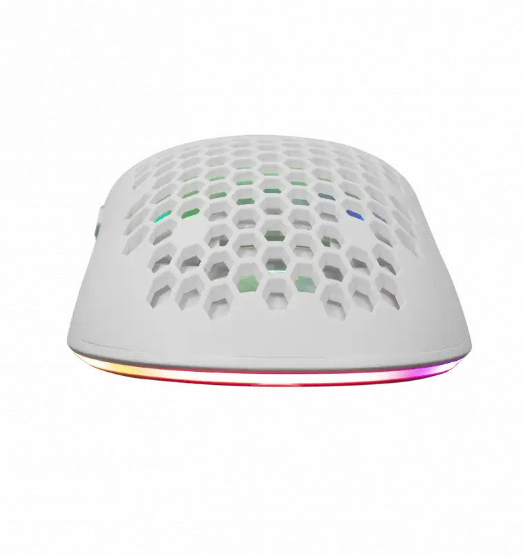 White Shark Gaming Mouse, Wired, 6400 DPI, RGB Lighting, White, GALAHAD-M026W