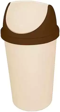 سلة قمامة بلاستيك من الهلال والنجمة روما 30 لتر - تركواز