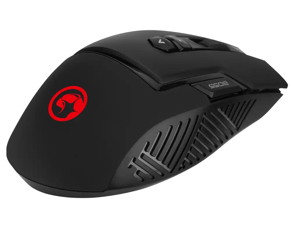 Marvo M355 Gaming Mouse, Wired, 7200 DPI, RGB Lighting, Black, M355-MO516