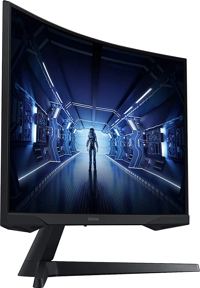 Samsung Computer gaming Monitor, LCD, 27 Inch, QHD, 144Hz, Black, C27G55TQBM