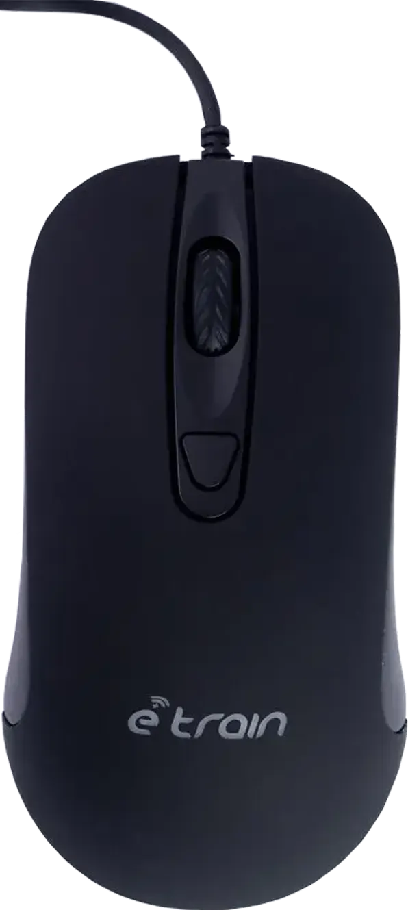 ماوس سلكي إي ترين، 1.8 متر، 1600 DPI، أسود، MO662