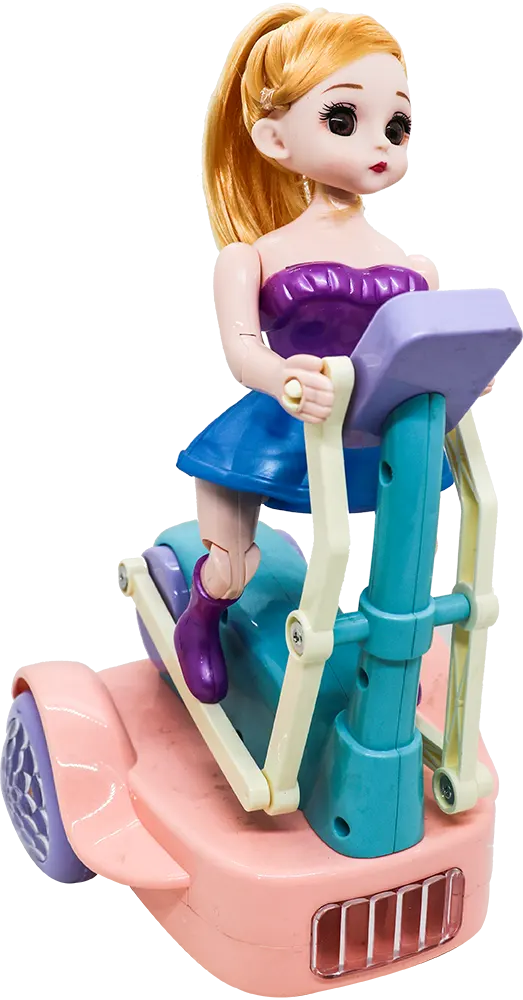 فانوس عروسة، مضيئ، بلاستيك، ملون