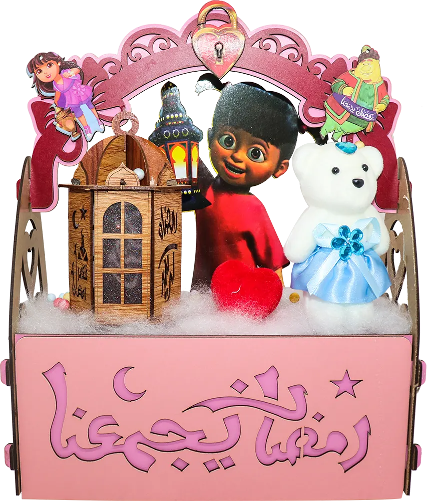 سبت فانوس خشب صغير - ألوان متعددة