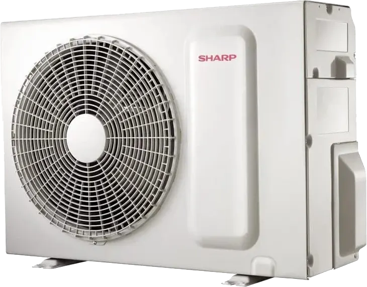 Sharp Split Air Conditioner, 3 HP, Cooling, Digital, Plasma Cluster, White, AH-AP24YHE