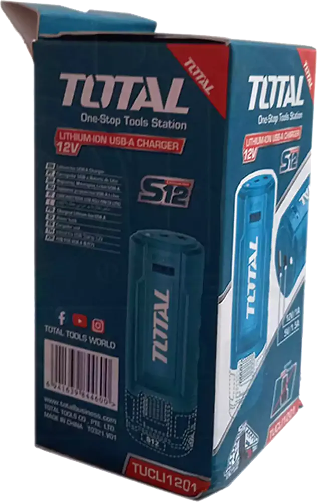 باور شحن 12فولت TOTAL TUCLI1201