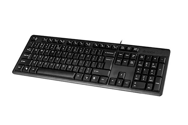 A4tech keyboard, wired, black, KK-3