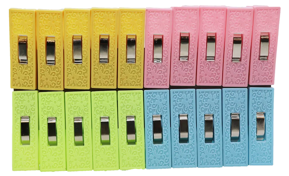 طقم مشابك لوكس كبير - ألوان متعددة