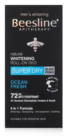 BEESLINE SUPER DRY OCEAN FRESH Deodorant ROLL ON For MEN 50 ml