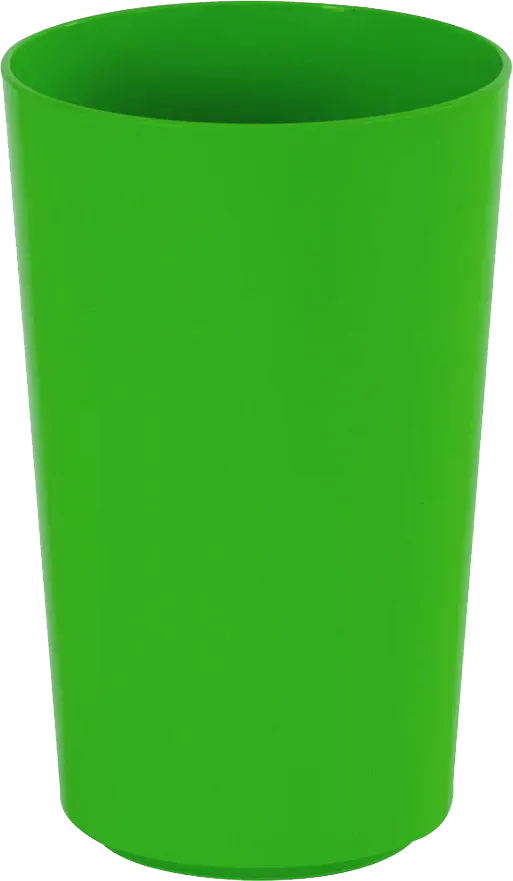 كوب بلاستيك ايزى هاى من الهلال والنجمة - أخضر