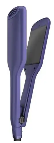 Rush Brush Hair Straightener, Wide Ceramic Purple, 230°C, Purple, X1 WIDE