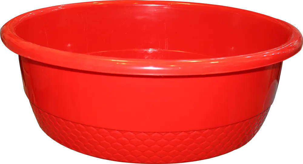 طبق بلاستيك بوبوس من الهلال والنجمة مقاس 3 - أحمر