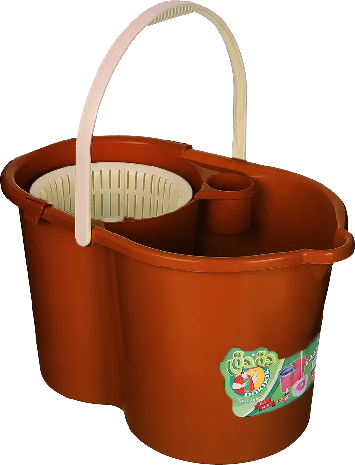 Tornado Faster magic mopping bucket from El Helal and Star, suitable for ceramics and parquet floors - brown