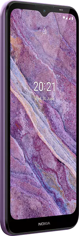 Nokia C10 Dual SIM Mobile, 32GB Internal Memory, 2GB RAM, 3G Network, Light Purple