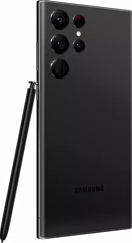 Samsung Galaxy S22 Ultra Dual SIM Mobile, 512GB Internal Memory, 12GB RAM, 5G Network, Phantom Black
