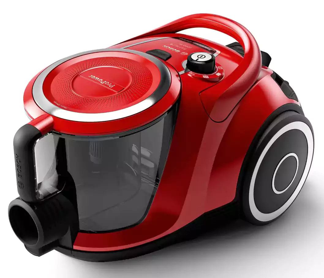 Bosch Vacuum Cleaner, 2200 Watt, Bagless, Red, BGS412234A