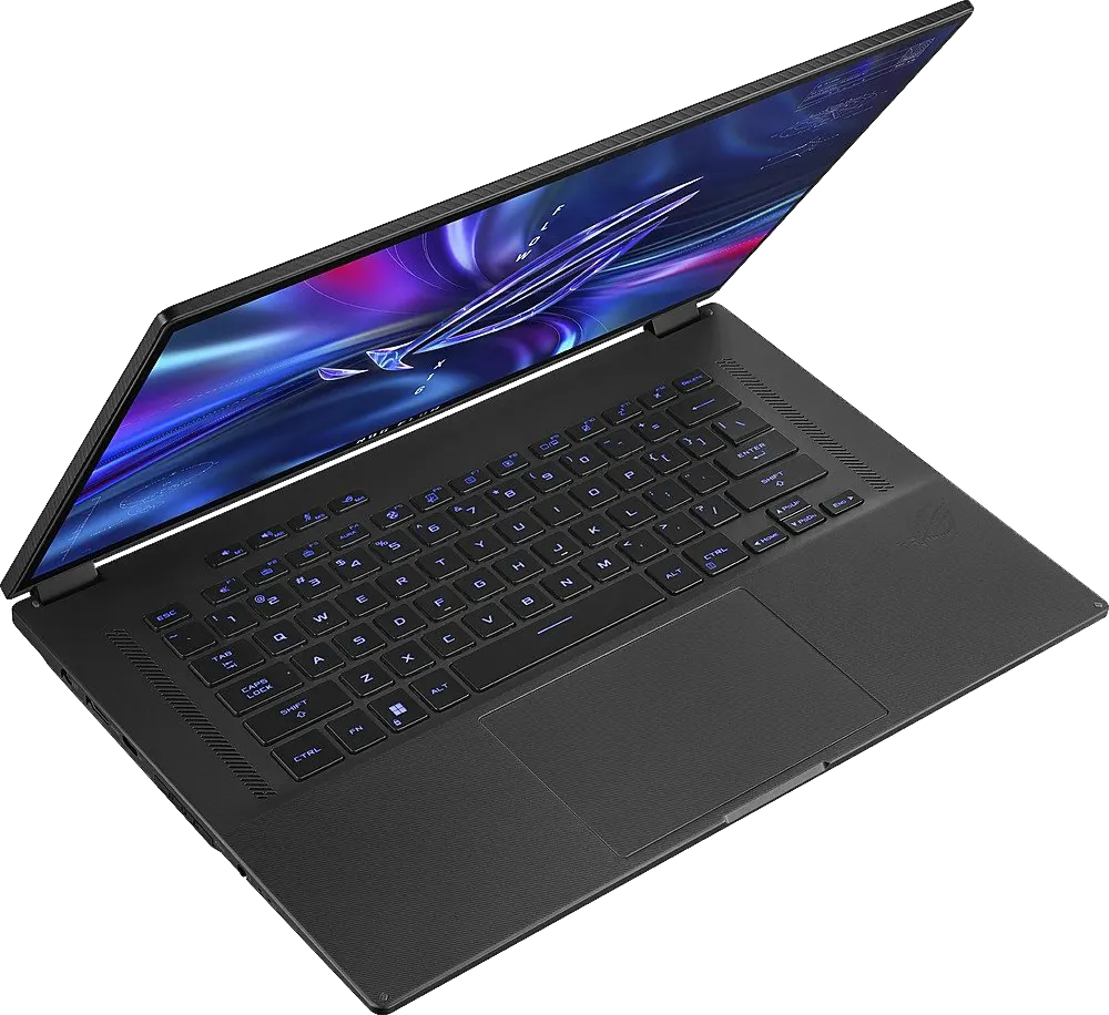 لاب توب أسوس روج فلو X16 GV601RE-GRY57W، معالج AMD Ryzen™ 7-6800HS، رامات 16 جيجابايت، 512 جيجابايت SSD هارد، NVIDIA® GeForce RTX™ 3050 Ti 4GB GDDR6، شاشة 16 بوصة QHD، ويندوز 11، رمادي