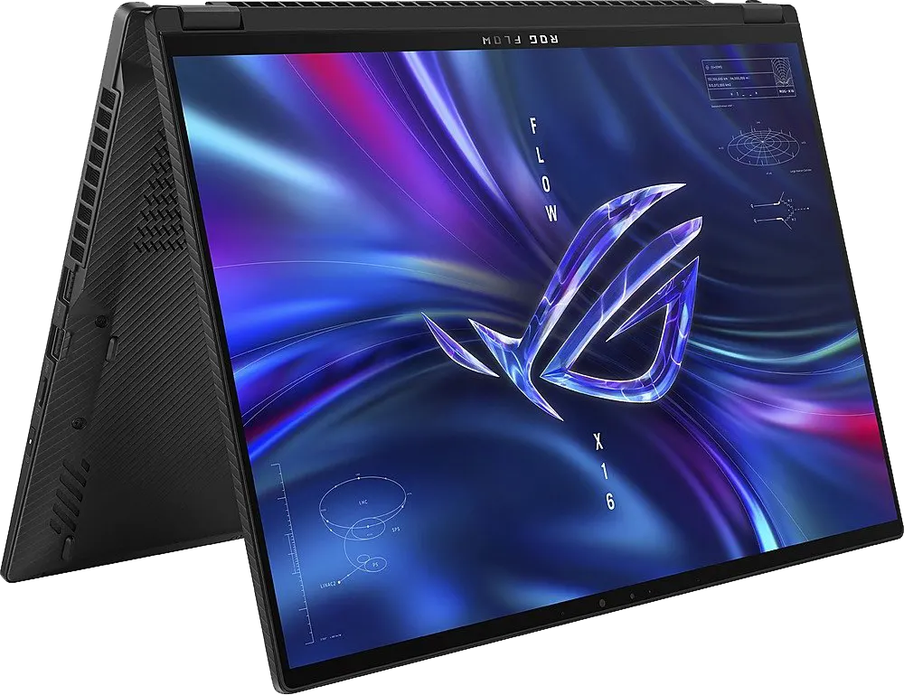لاب توب أسوس روج فلو X16 GV601RE-GRY57W، معالج AMD Ryzen™ 7-6800HS، رامات 16 جيجابايت، 512 جيجابايت SSD هارد، NVIDIA® GeForce RTX™ 3050 Ti 4GB GDDR6، شاشة 16 بوصة QHD، ويندوز 11، رمادي