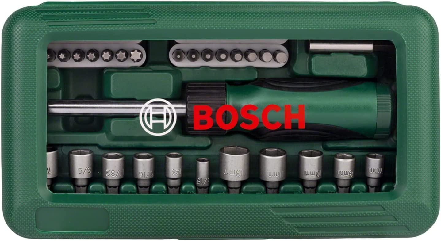 Bosch Screwdriver Set, 46 Pieces, 607 019 504