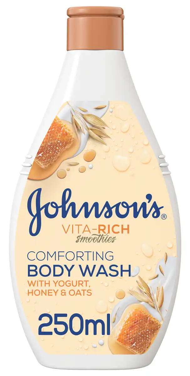 شاور بالزبادي والعسل والشوفان من جونسون فيتا ريتش 250 مل