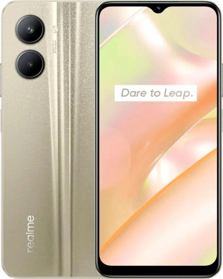 موبايل ريلمي C33 ثنائي الشريحة ، ذاكرة داخلية 64 جيجابايت ، رامات 4 جيجابايت ، شبكة الجيل الرابع إل تي إي، ذهبي