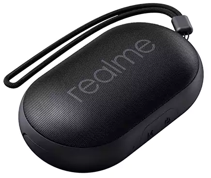Realme Bluetooth Speaker, Pocket Classic, RMA2007 - Black