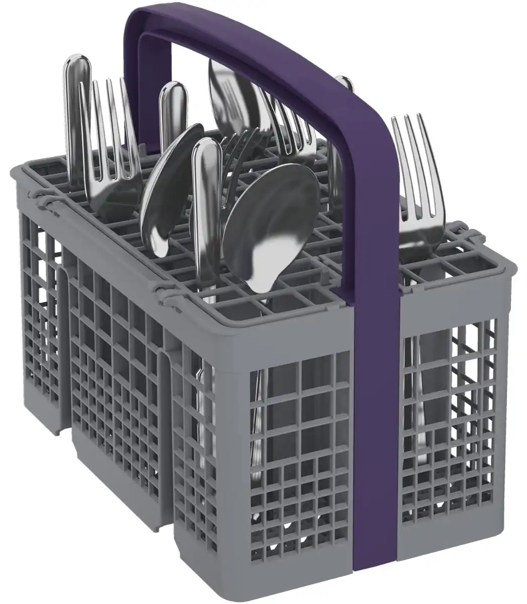 Beko Dishwasher 14 Place Settings, 60 cm, 5 Programs, Half Load, Intensive Clean, Steam Polishing, Silver, DFN15420S