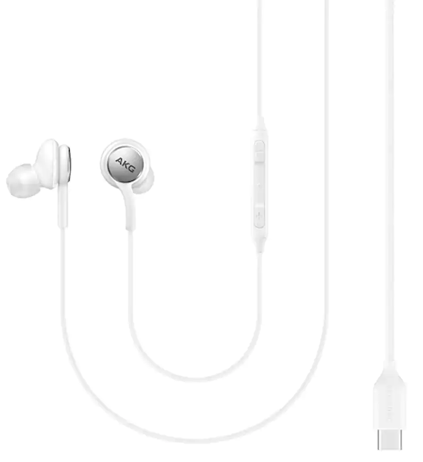 Samsung AKG In-Ear Headphones, with Type-C Output, Wired - White