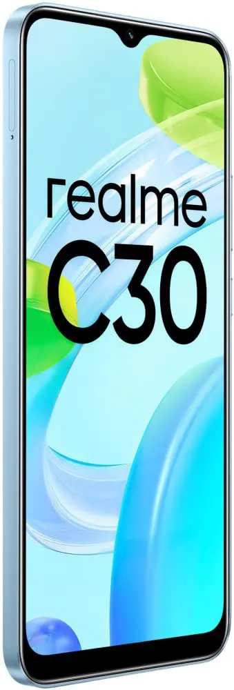 Realme C30 Dual SIM mobile, 32 GB internal memory, 2 GB RAM, 4G LTE, Sky Blue