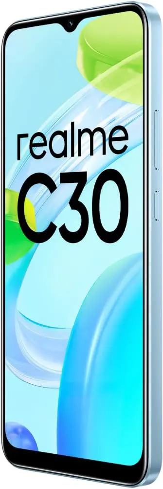 Realme C30 Dual SIM mobile, 32 GB internal memory, 2 GB RAM, 4G LTE, Sky Blue