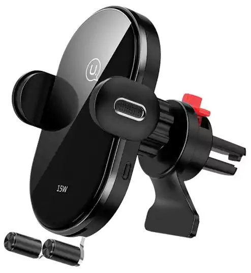 شاحن سيارة لاسلكي من يوسماس US-CD132 - أسود